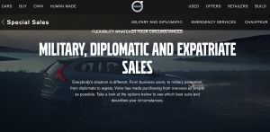 volvo diplomatic